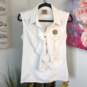 Azteca Lindo Sleeveless Blouse Size Medium NWT